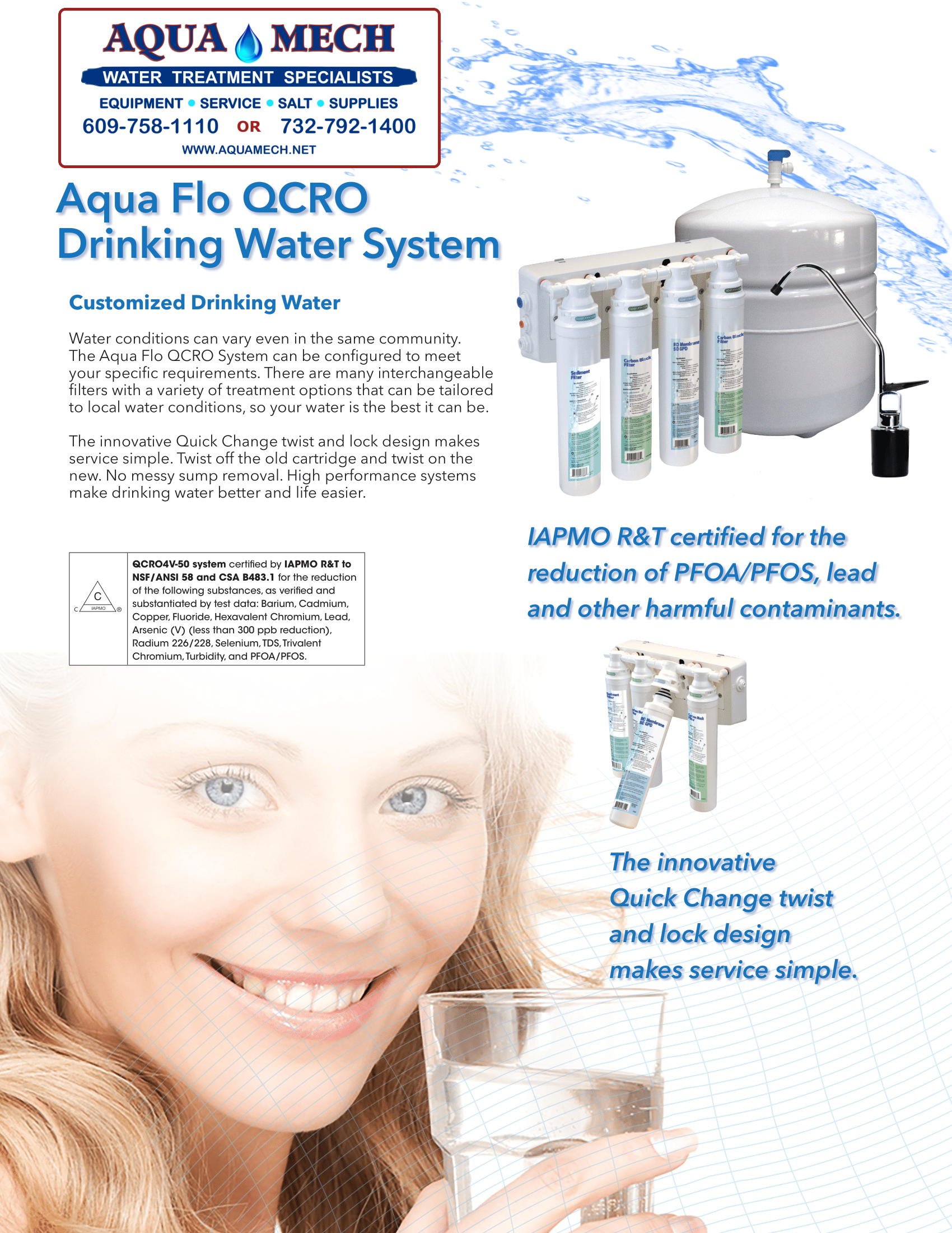 Aqua Mech Reverse Osmosis Drinking Water System